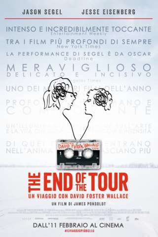 The End of the Tour - Un viaggio con David Foster Wallace (2015) streaming