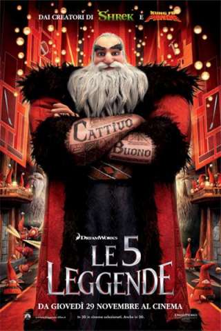 Le 5 leggende (2012) streaming