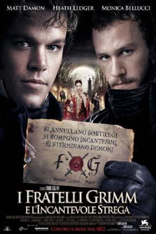 I fratelli Grimm e l'incantevole strega (2005) streaming