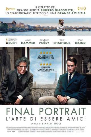 Final Portrait - L'arte di essere amici (2017) streaming