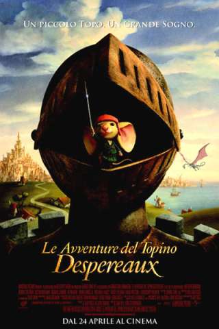 Le avventure del topino Despereaux (2008) streaming