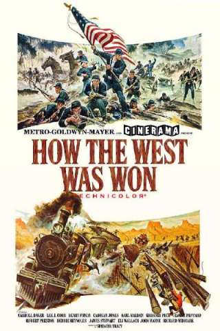 La conquista del West (1962) streaming
