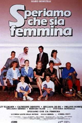 Speriamo che sia femmina (1986) streaming