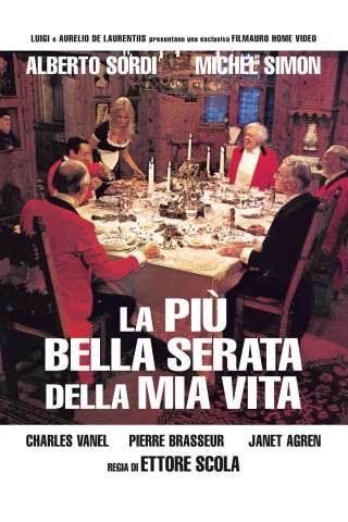 La più bella serata della mia vita (1972) streaming