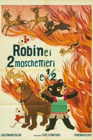 Robin e i due moschettieri e mezzo (1961) streaming