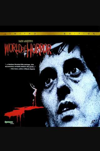 Il mondo dell'orrore di Dario Argento (1985) streaming